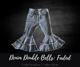 Denim Double Bells: Faded