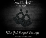 Ellie Girl Earrings - Black