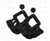 Ellie Girl Earrings - Black